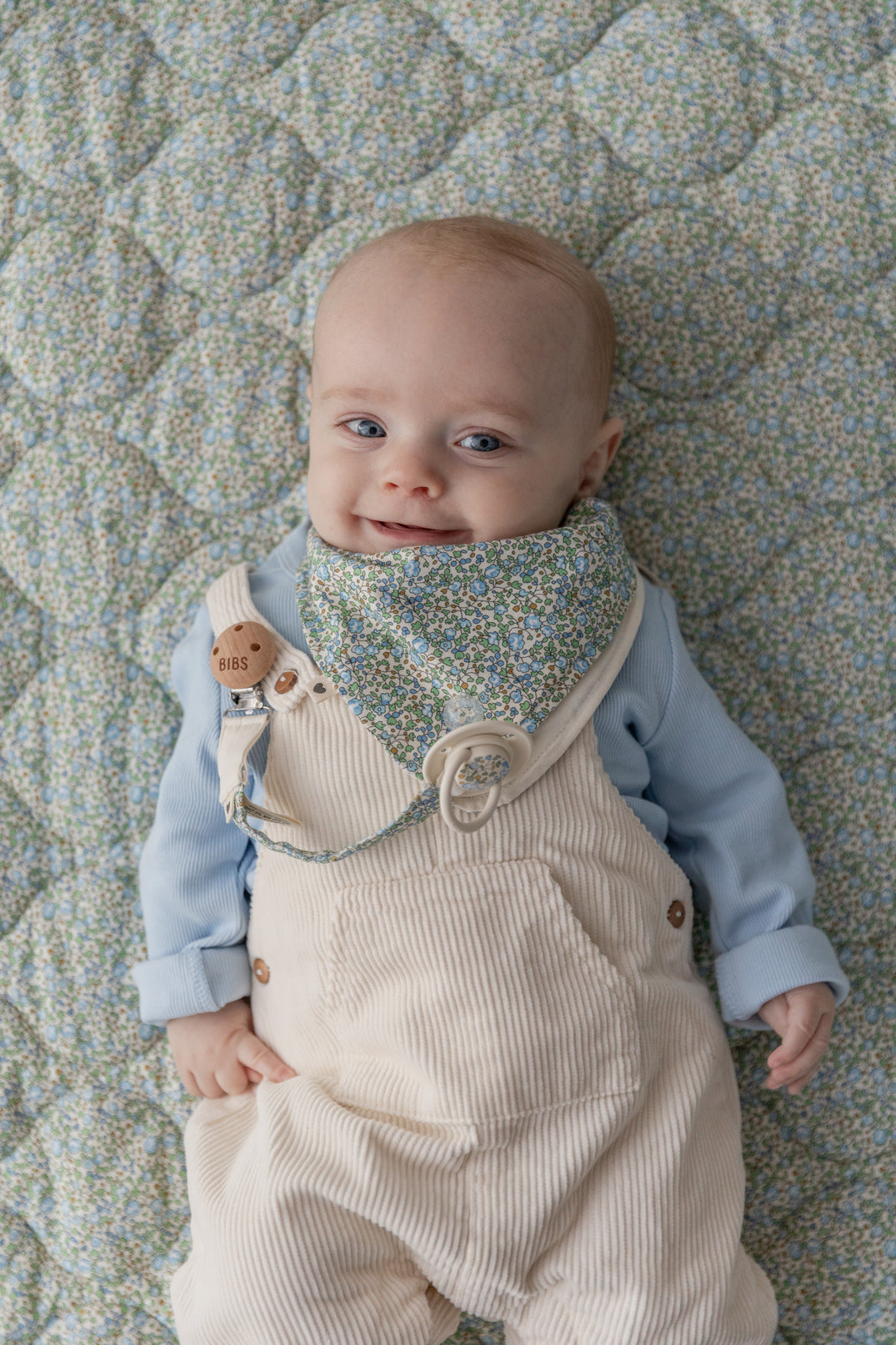 BIBS x Liberty Bandana Bib - Eloise / Ivory