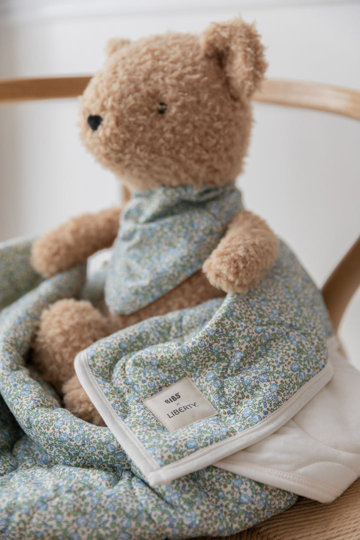 BIBS x Liberty Bandana Bib - Eloise / Ivory