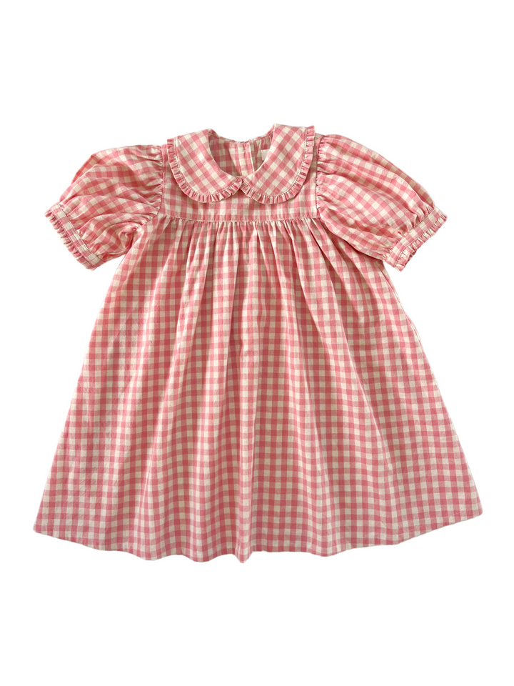 Elma Birdie Dress - Posy Check