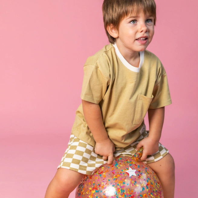 Ratatam! Recycled Bouncing Ball - Confetti / Pre Order