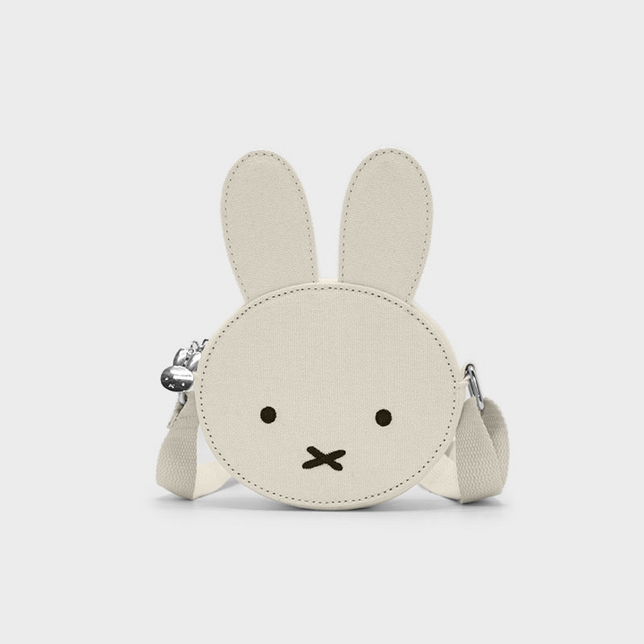Miffy Canvas Crossbody Bag - Off White