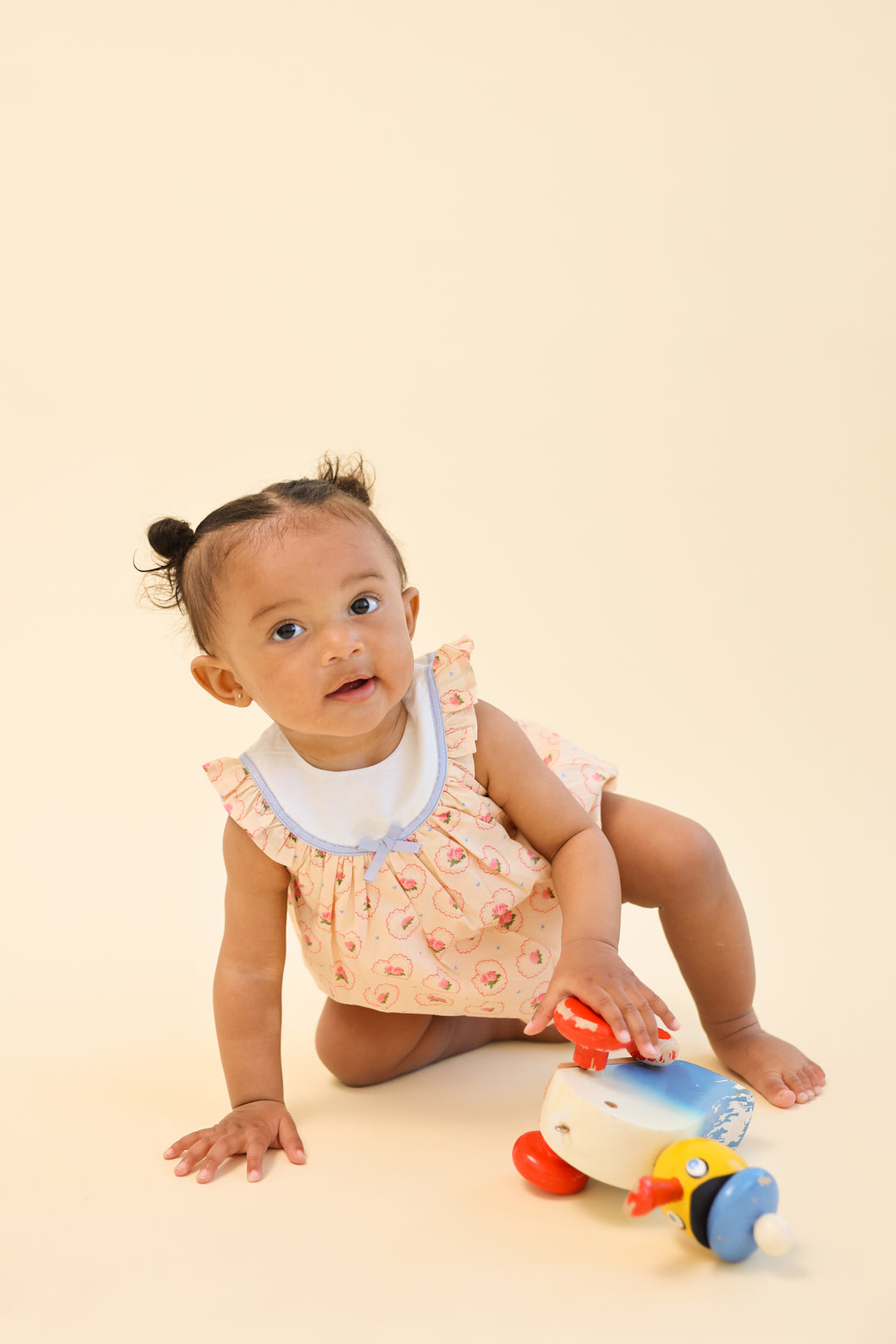 Flöss Berta Romper - Rosy Heart