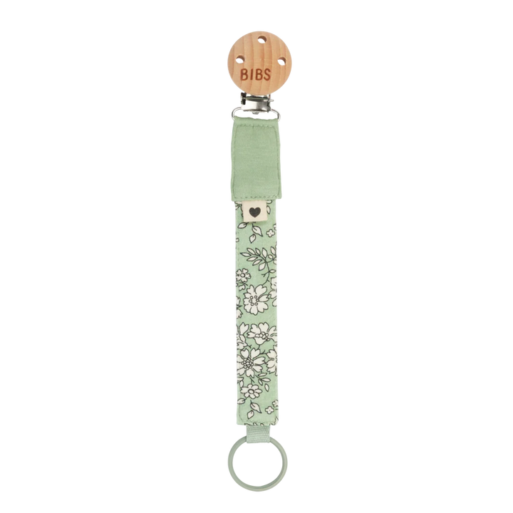 BIBS x Liberty Pacifier Clip - Capel / Sage