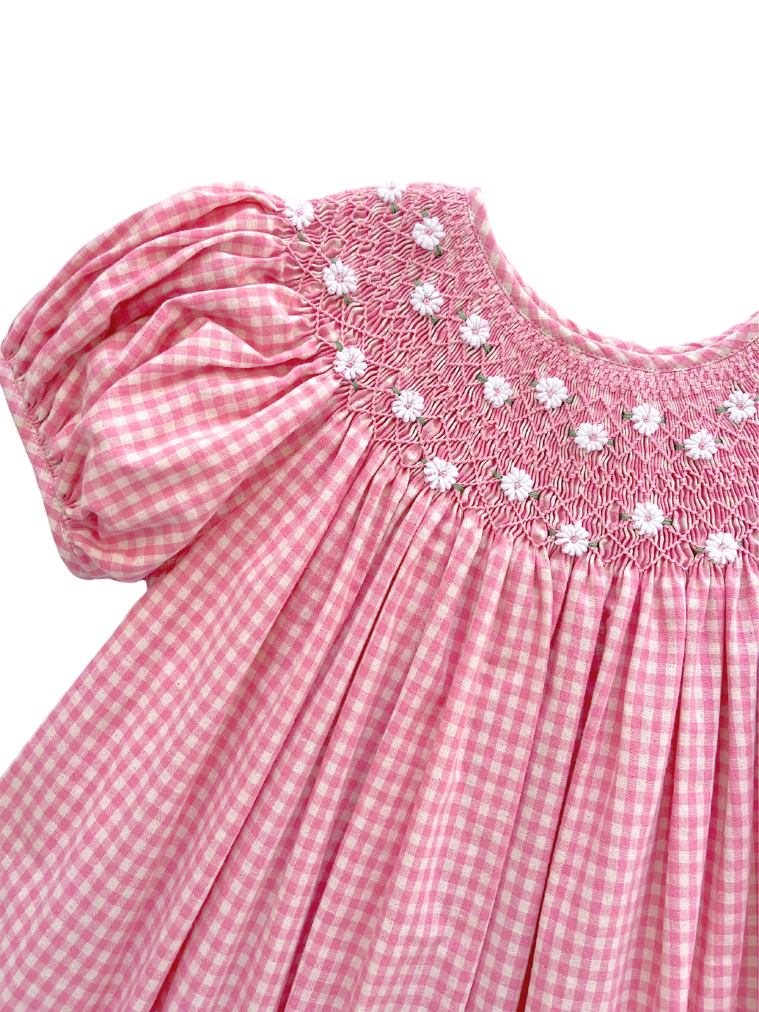 Elma Celeste Dress - Posy Gingham