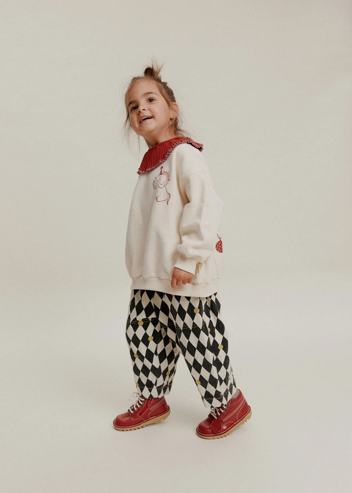 Claude &amp; Co Rex Harlequin Spot Trouser