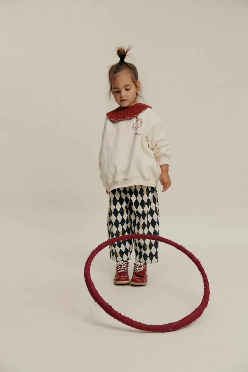 Claude &amp; Co Rex Harlequin Spot Trouser