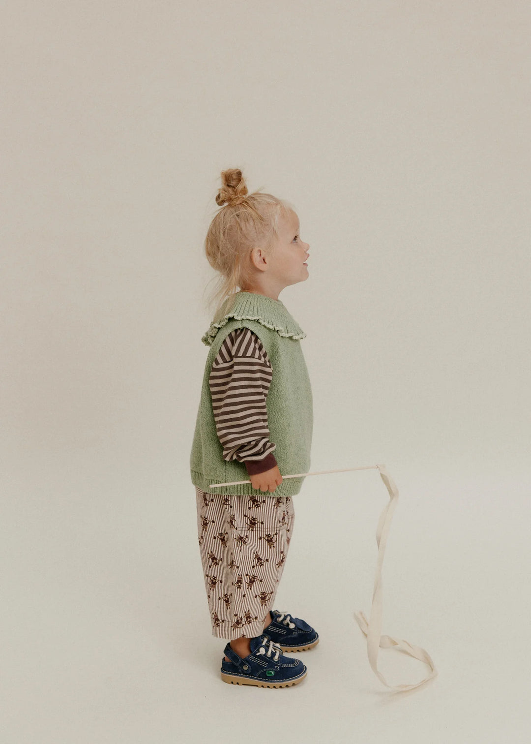 Claude &amp; Co Jamie Stripe Long Sleeve Tee - Acorn