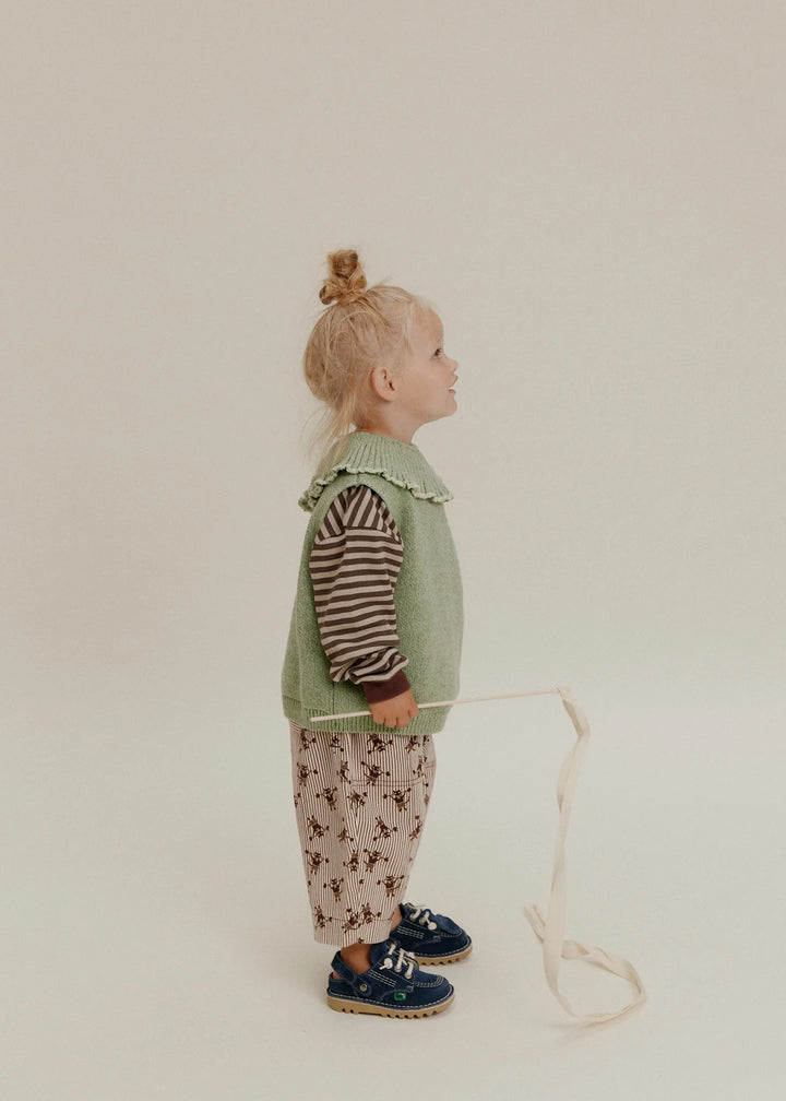 Claude &amp; Co Jamie Stripe Long Sleeve Tee - Acorn