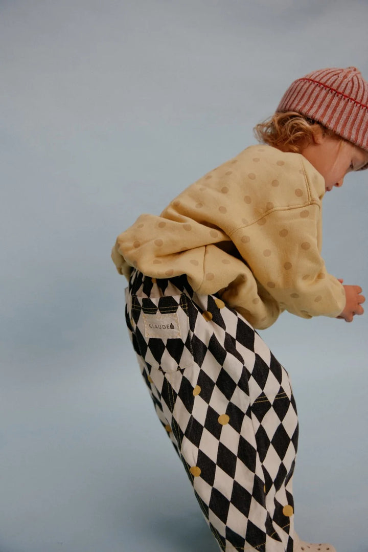 Claude &amp; Co Rex Harlequin Spot Trouser