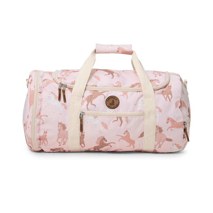 Crywolf Packable Duffel Bag - Blush Ponies