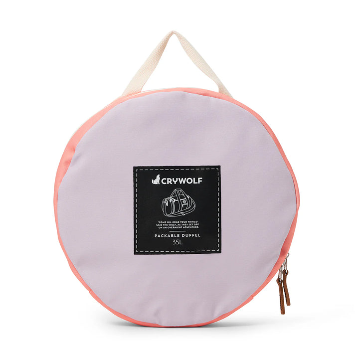 Crywolf Packable Duffel Bag - Heather Colourblock