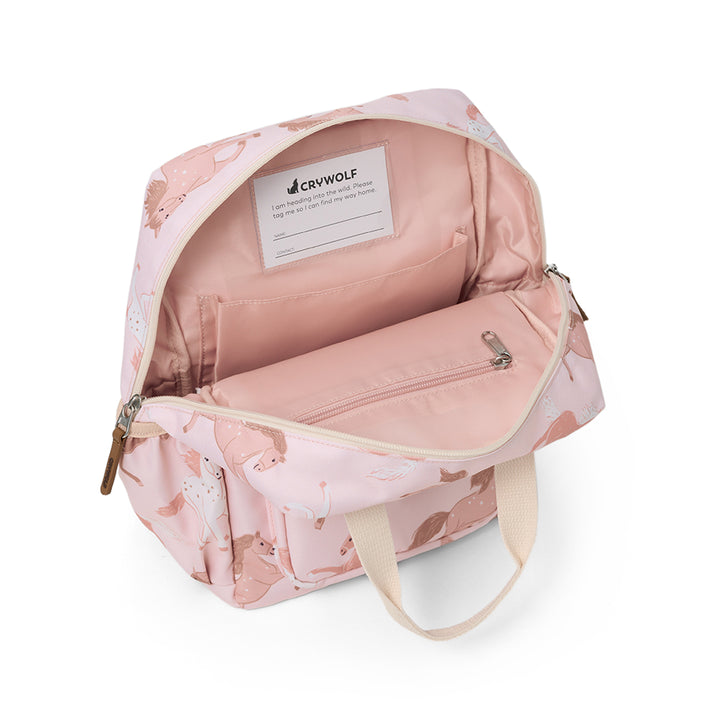 Crywolf Core Mini Backpack - Blush Ponies