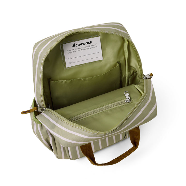 Crywolf Core Mini Backpack - Elm Stripe