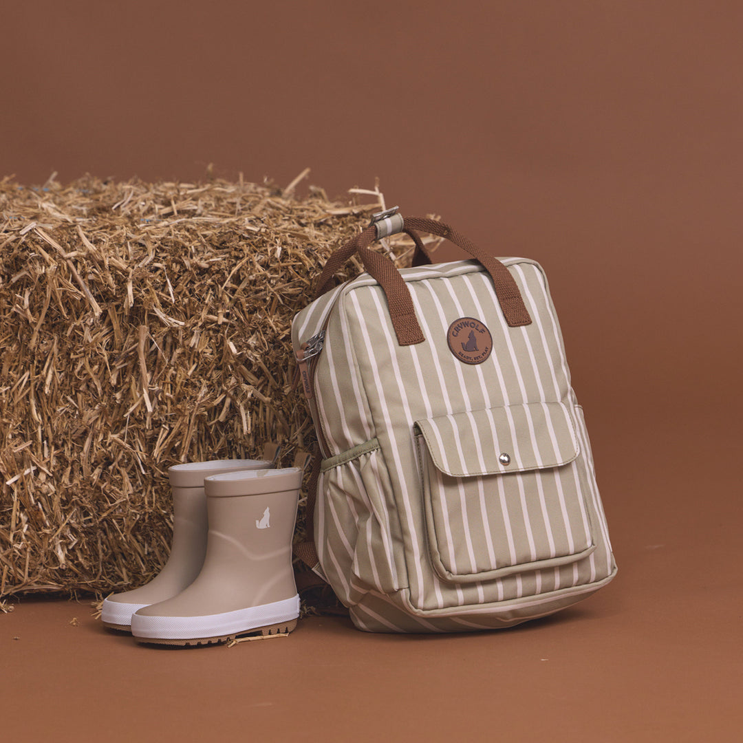 Crywolf Core Mini Backpack - Elm Stripe