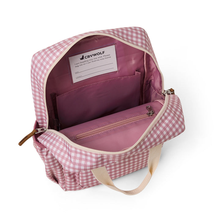 Crywolf Core Mini Backpack - Gingham