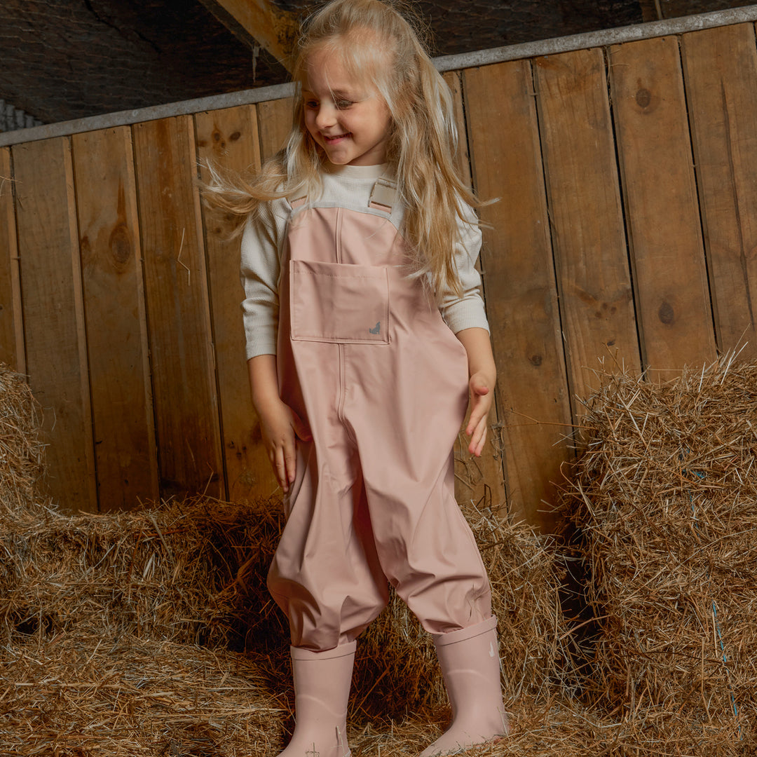 Crywolf Overalls - Dusty Pink