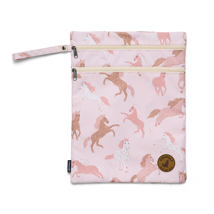 Crywolf Core Wet Bag - Blush Ponies