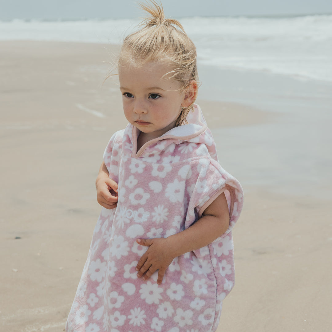 Crywolf Baby Hooded Towel - Blush Floral