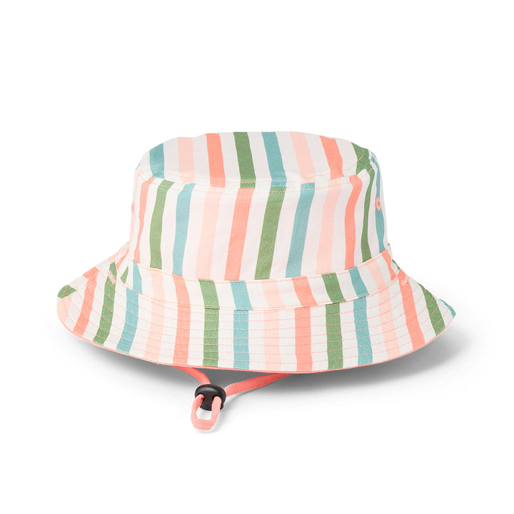 Crywolf Reversible Bucket Hat - Summer Stripe