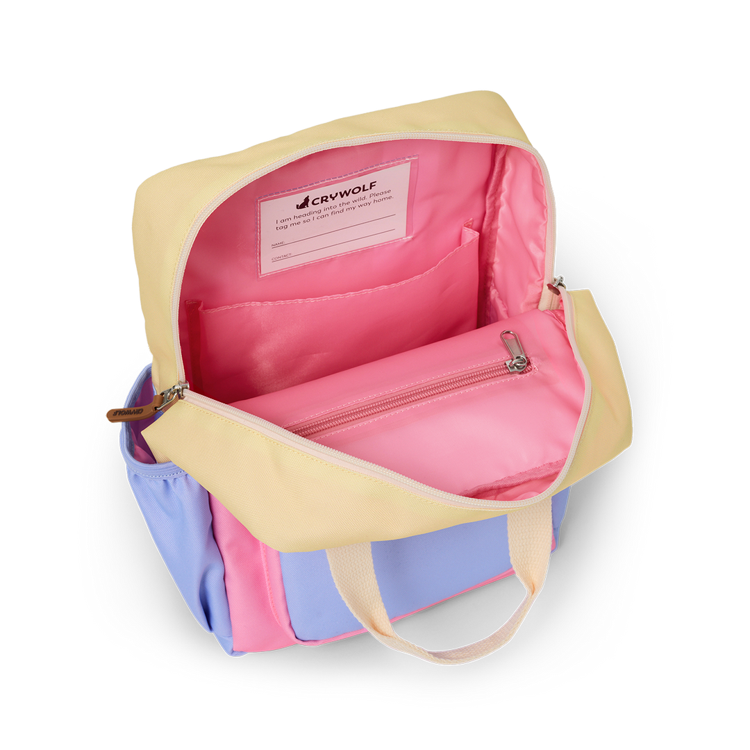 Crywolf Core Mini Backpack - Pop Colourblock