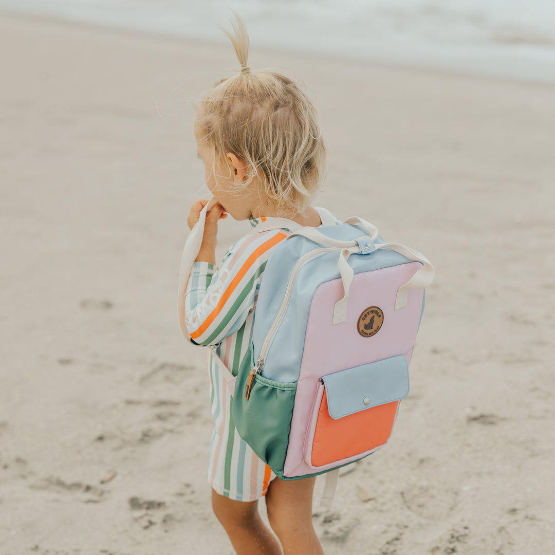 Crywolf Mini Backpack - Sunset Colour Block