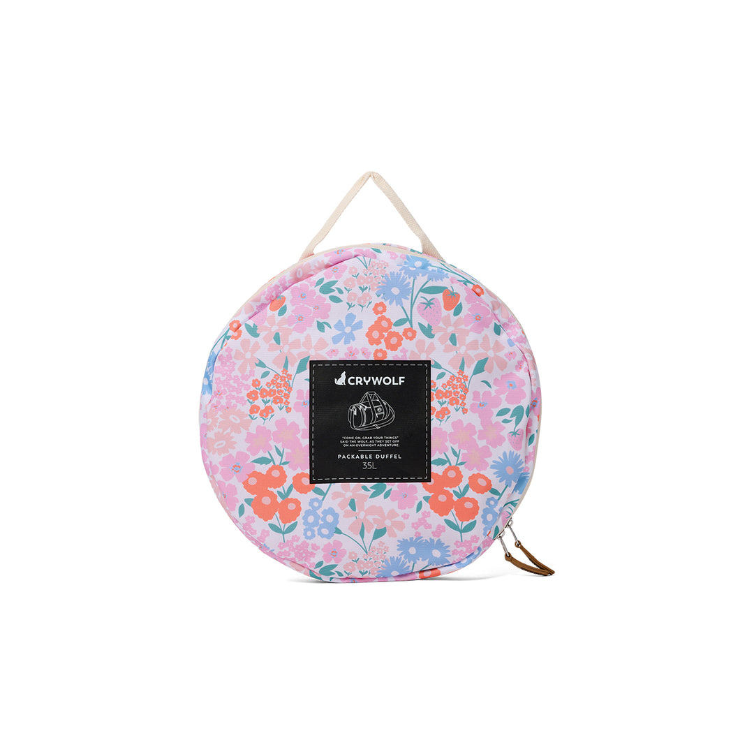 Crywolf Core Packable Duffel Bag - Berry Garden