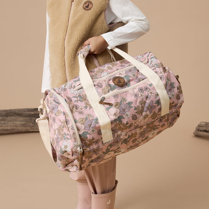 Crywolf Packable Duffel Bag - Daisy Floral