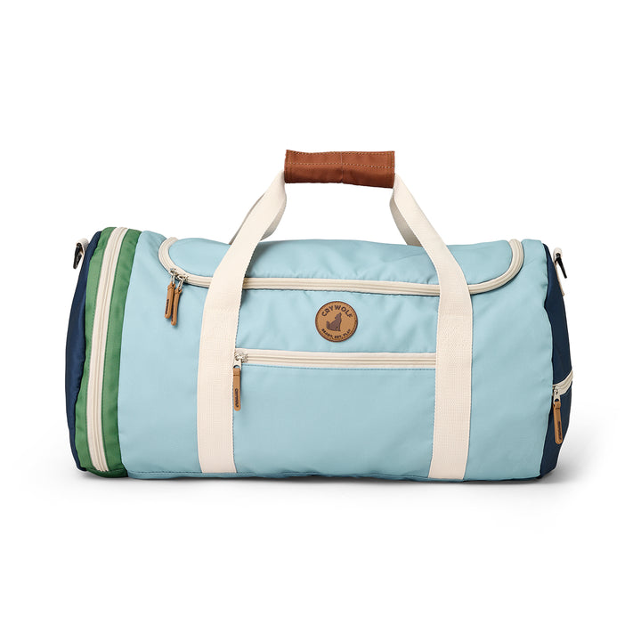 Crywolf Packable Duffel Bag - Ocean Colour Block