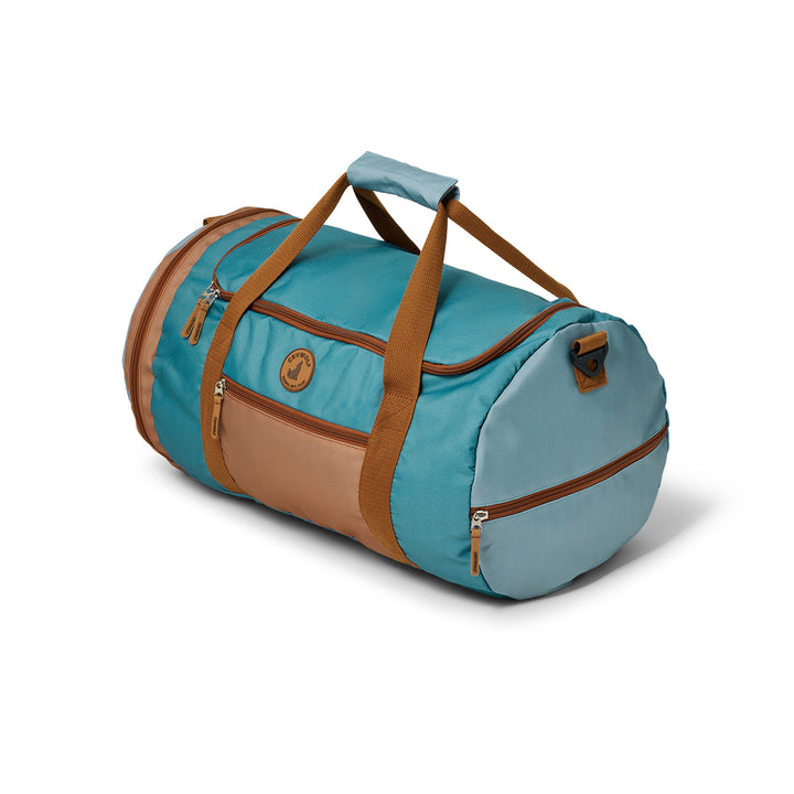 Crywolf Packable Duffel Bag - Moss Colourblock