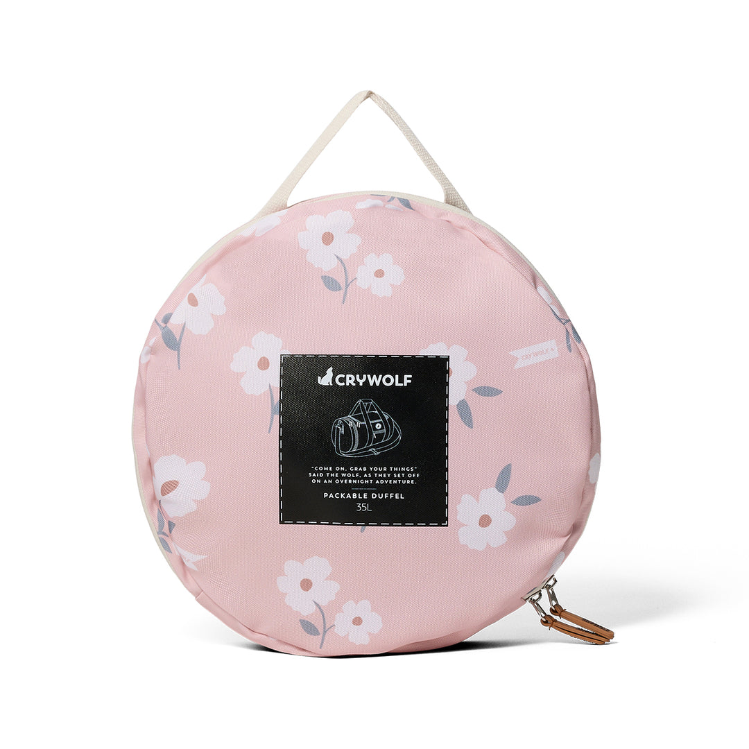 Crywolf Packable Duffel Bag - Wildflower