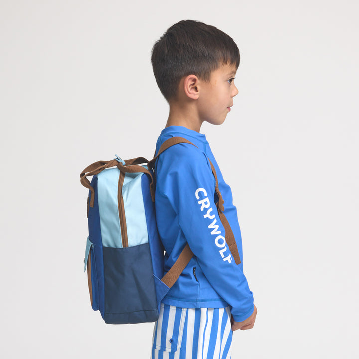 Crywolf Core Mini Backpack - Deep Sea Colourblock