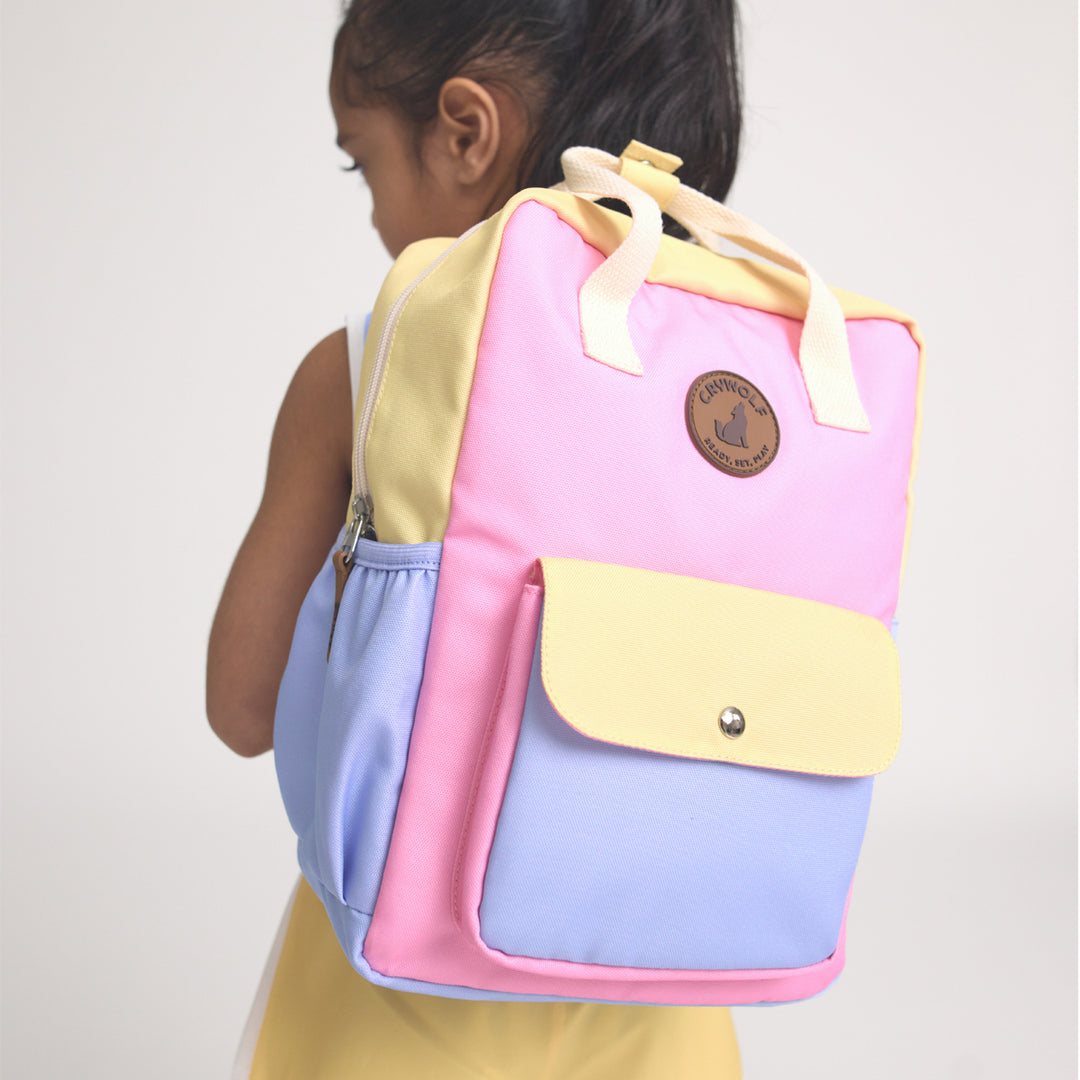 Crywolf Core Mini Backpack - Pop Colourblock