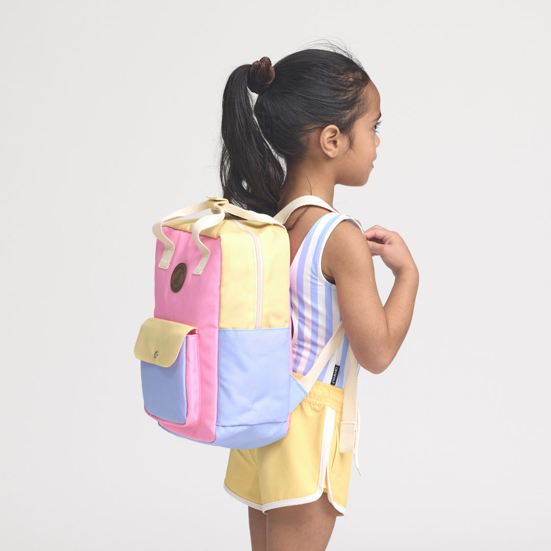 Crywolf Core Mini Backpack - Pop Colourblock