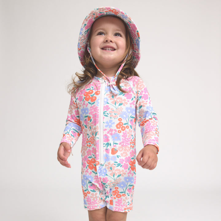 Crywolf Swim Baby Rash Suit - Berry Garden