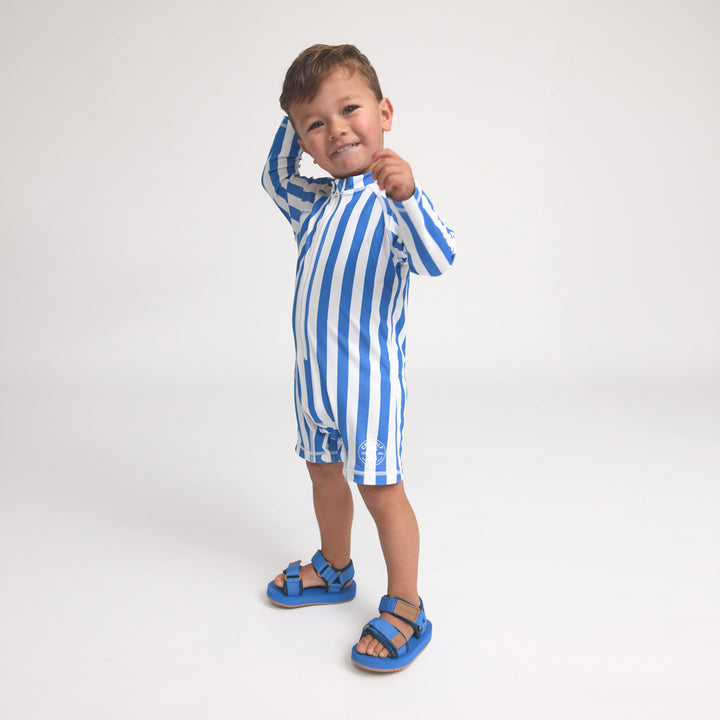 Crywolf Swim Baby Rash Suit - Deep Sea Stripe