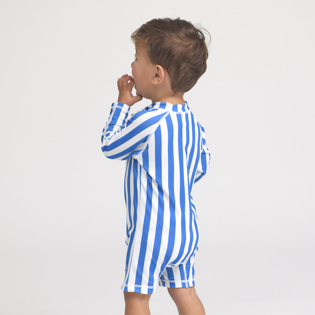 Crywolf Swim Baby Rash Suit - Deep Sea Stripe