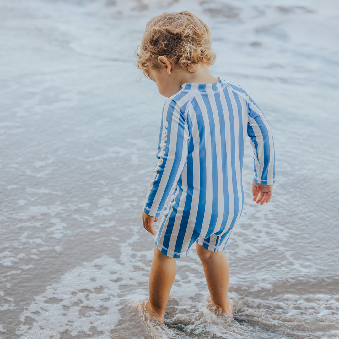 Crywolf Swim Baby Rash Suit - Deep Sea Stripe