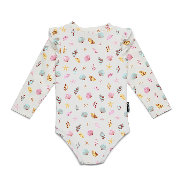 Crywolf Baby Long Sleeve Swimsuit - Little Shell