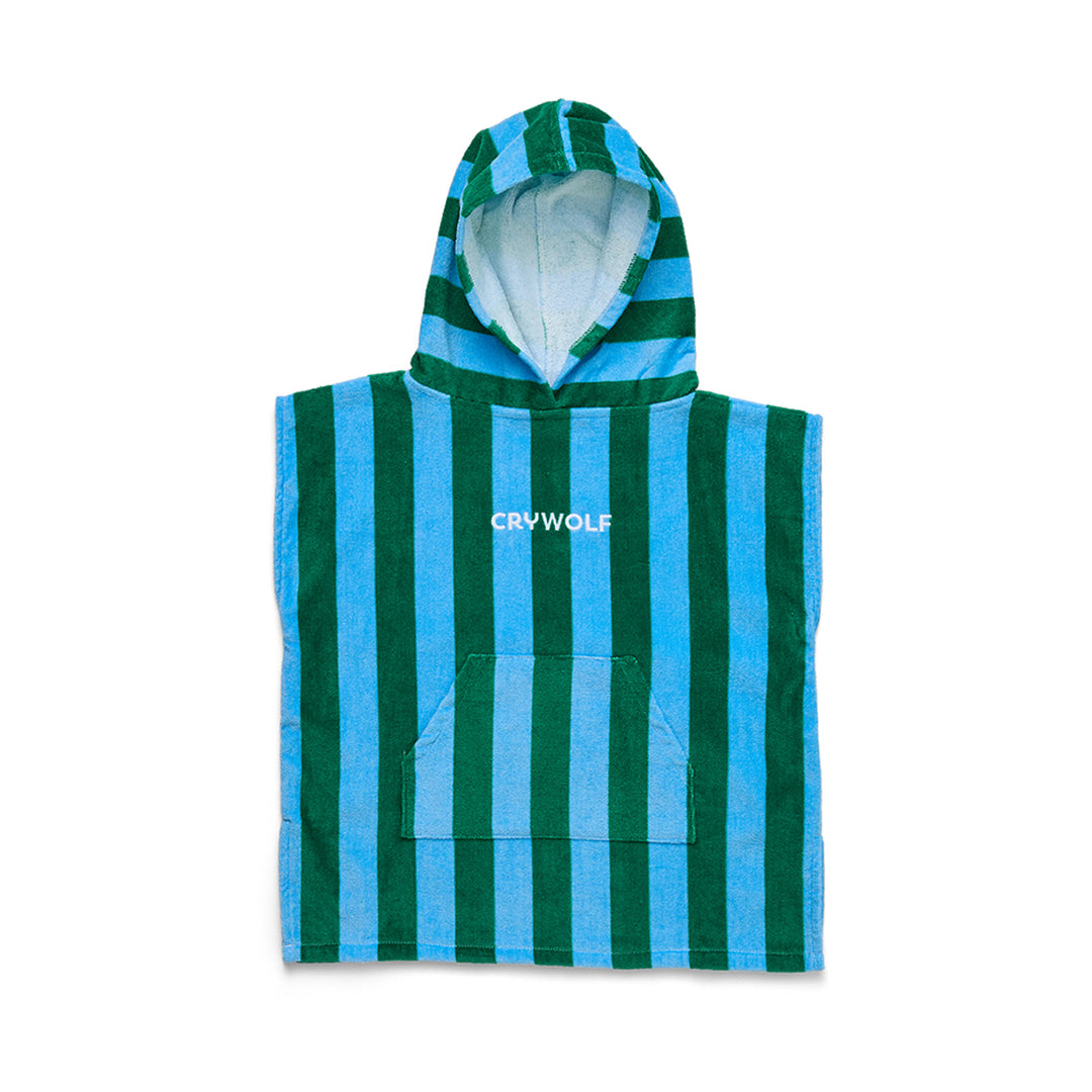 Crywolf Hooded Towel - Deck Stripe