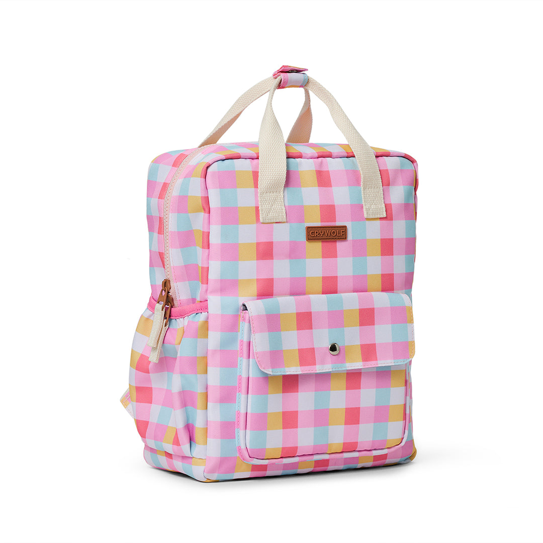 Crywolf Mini Backpack - Pop Gingham