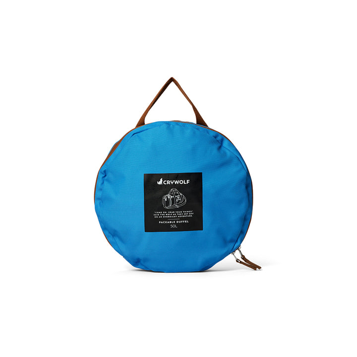 Crywolf Packable Duffel Bag - Seaside Colourblock