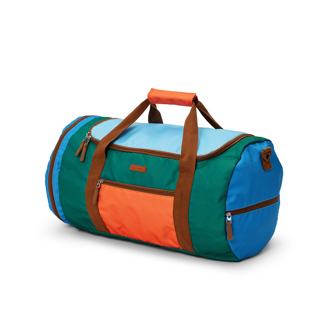 Crywolf Packable Duffel Bag - Seaside Colourblock