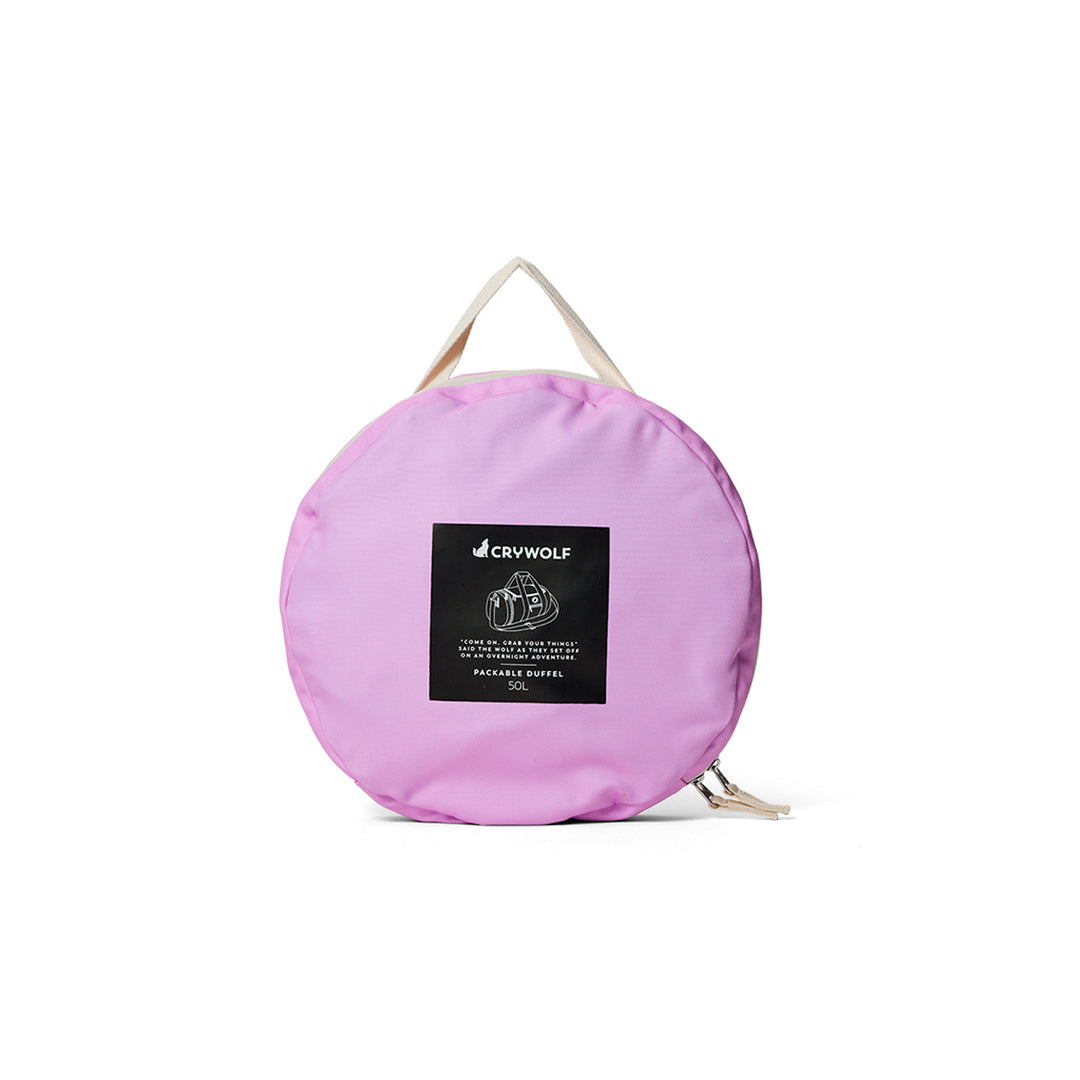 Crywolf Packable Duffel Bag - Poolside Colourblock