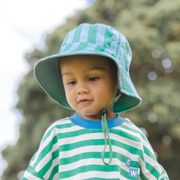 Crywolf Reversible Bucket Hat - Deck Stripe