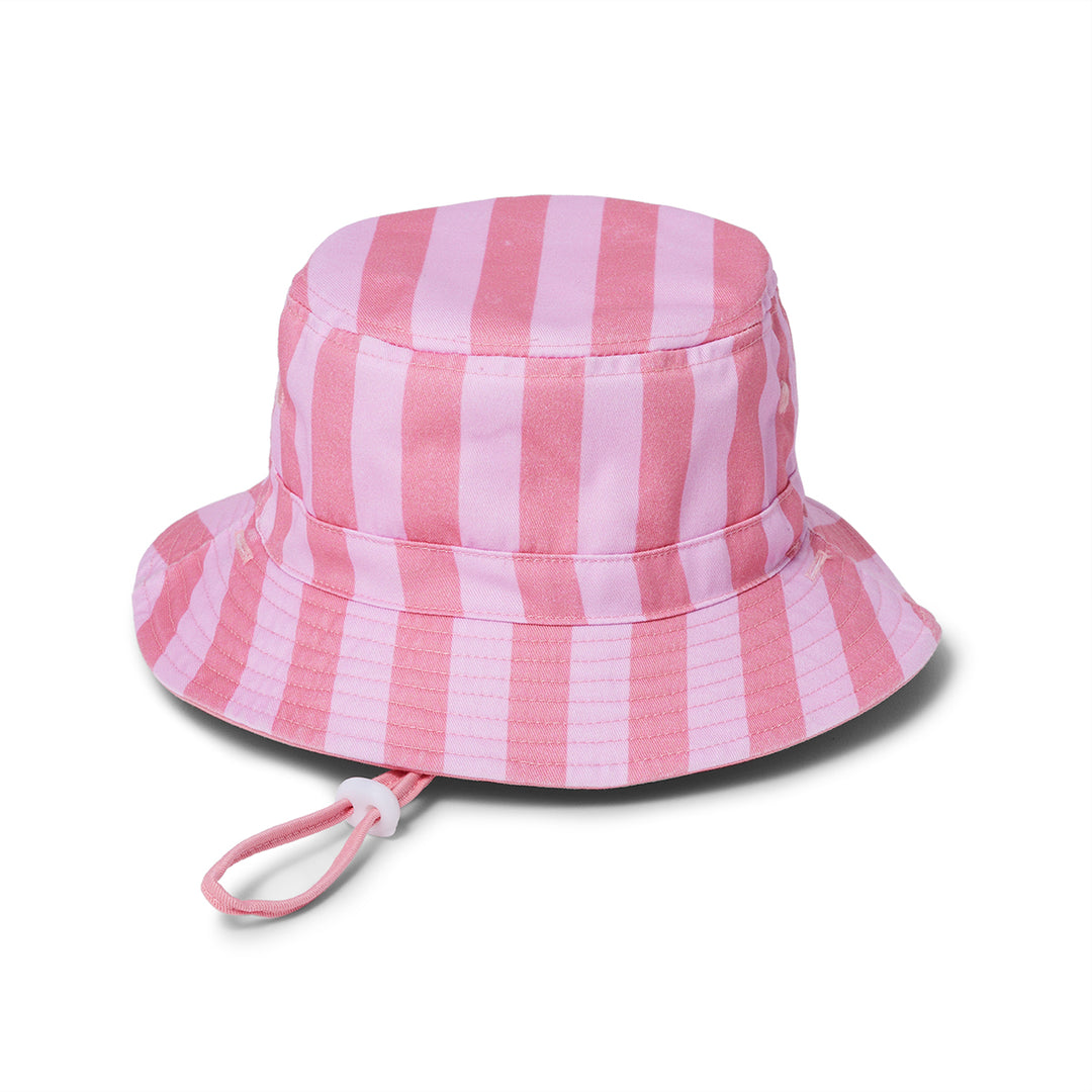 Crywolf Reversible Bucket Hat - Flamingo Stripe