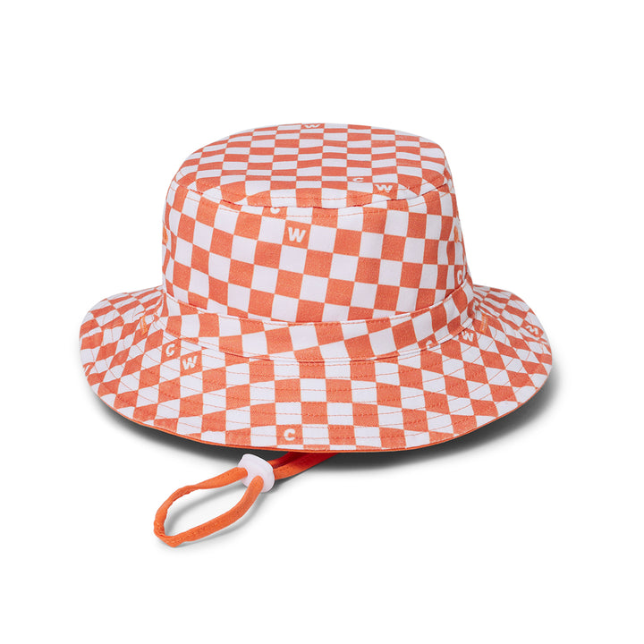 Crywolf Reversible Bucket Hat - Sunset Check