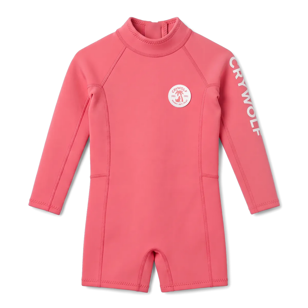 Crywolf Long Sleeve Wetsuit - Flamingo Pink