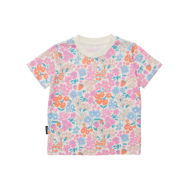 Crywolf Sun Smart T-Shirt - Berry Garden