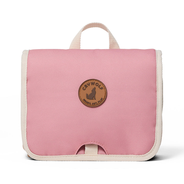 Crywolf Hanging Toiletry Bag - Blush Colourblock