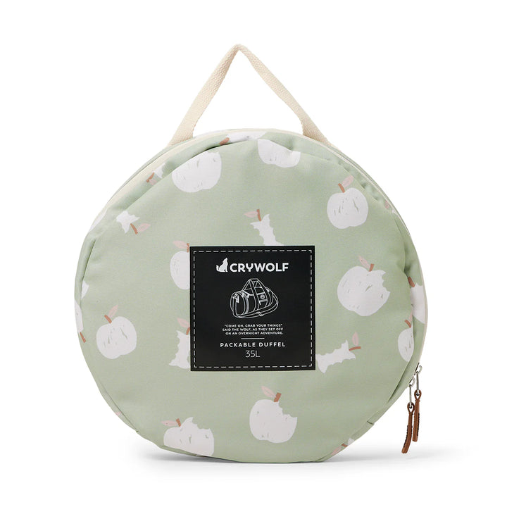 Crywolf Packable Duffel Bag - Apple Grove